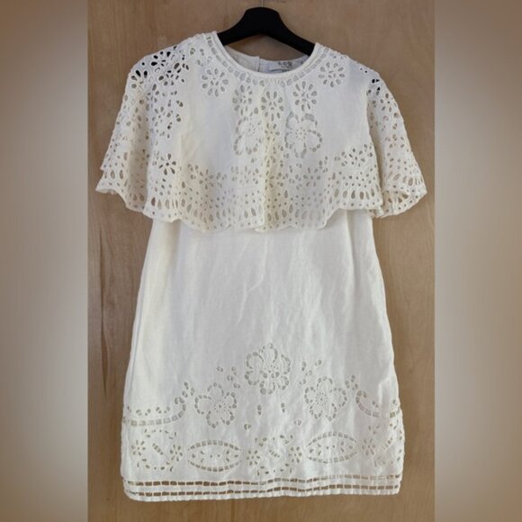 Sea New York Lula White Eyelet Mini Dress - Picture 11 of 16
